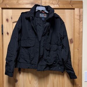 5.11 Signature Duty Tech Jacket -no lining- Tactical Black Outerwear Large 48103